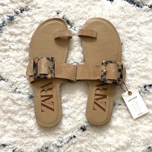 Leather sandals